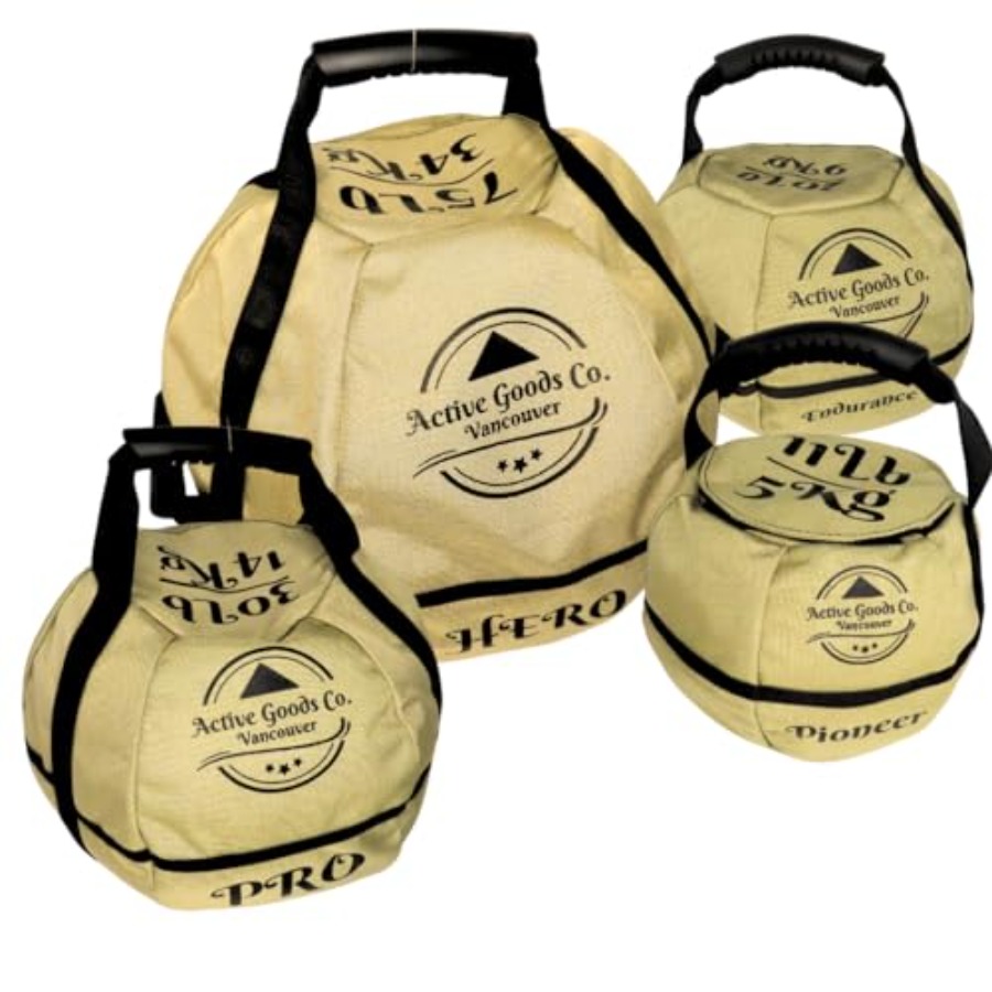 Kettlebell - Гиря-мешок для фитнес-тренировок: прочная нейлоновая ткань,