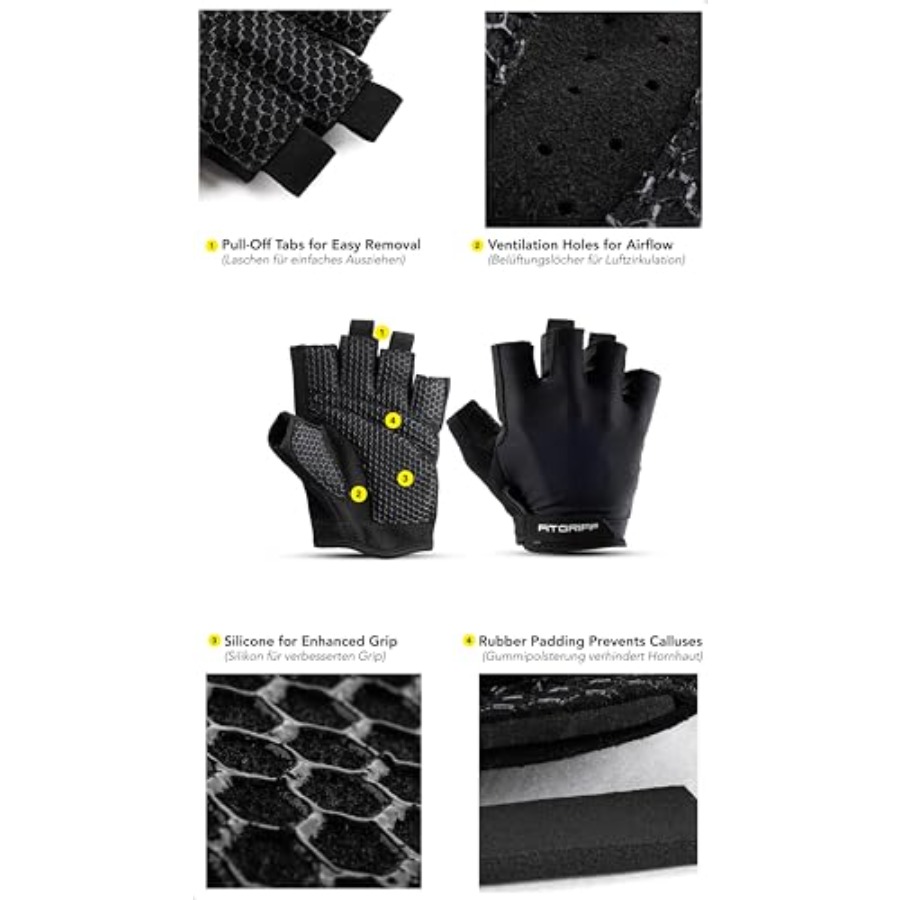 ®   Перчатки для тренировок с  – обзор и цена Weightlifting Gloves