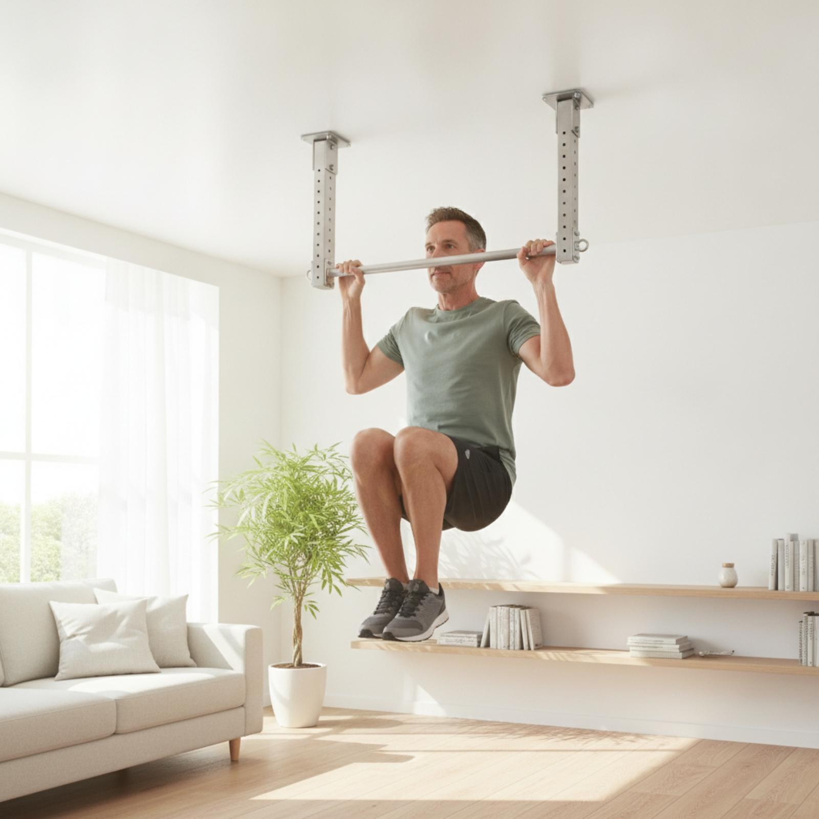 Прочная регулируемая потолочна – обзор и цена Pull Up Bar