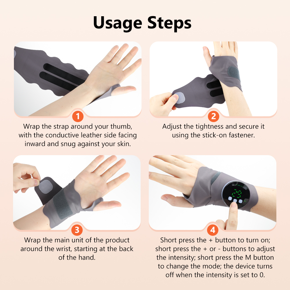 Беспроводной электрический мас – обзор и цена Wrist Wraps