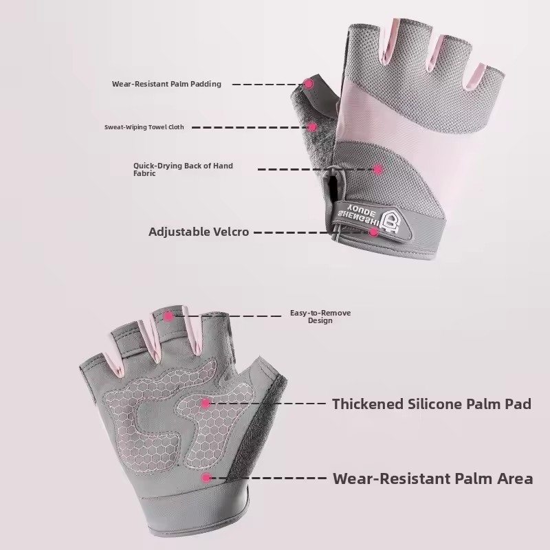 Дышащие перчатки без пальцев д – обзор и цена Weightlifting Gloves