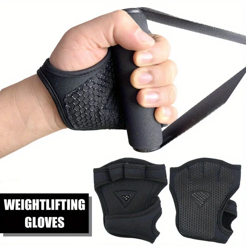2 шт., Нескользящие Перчатки д – обзор и цена Weightlifting Gloves